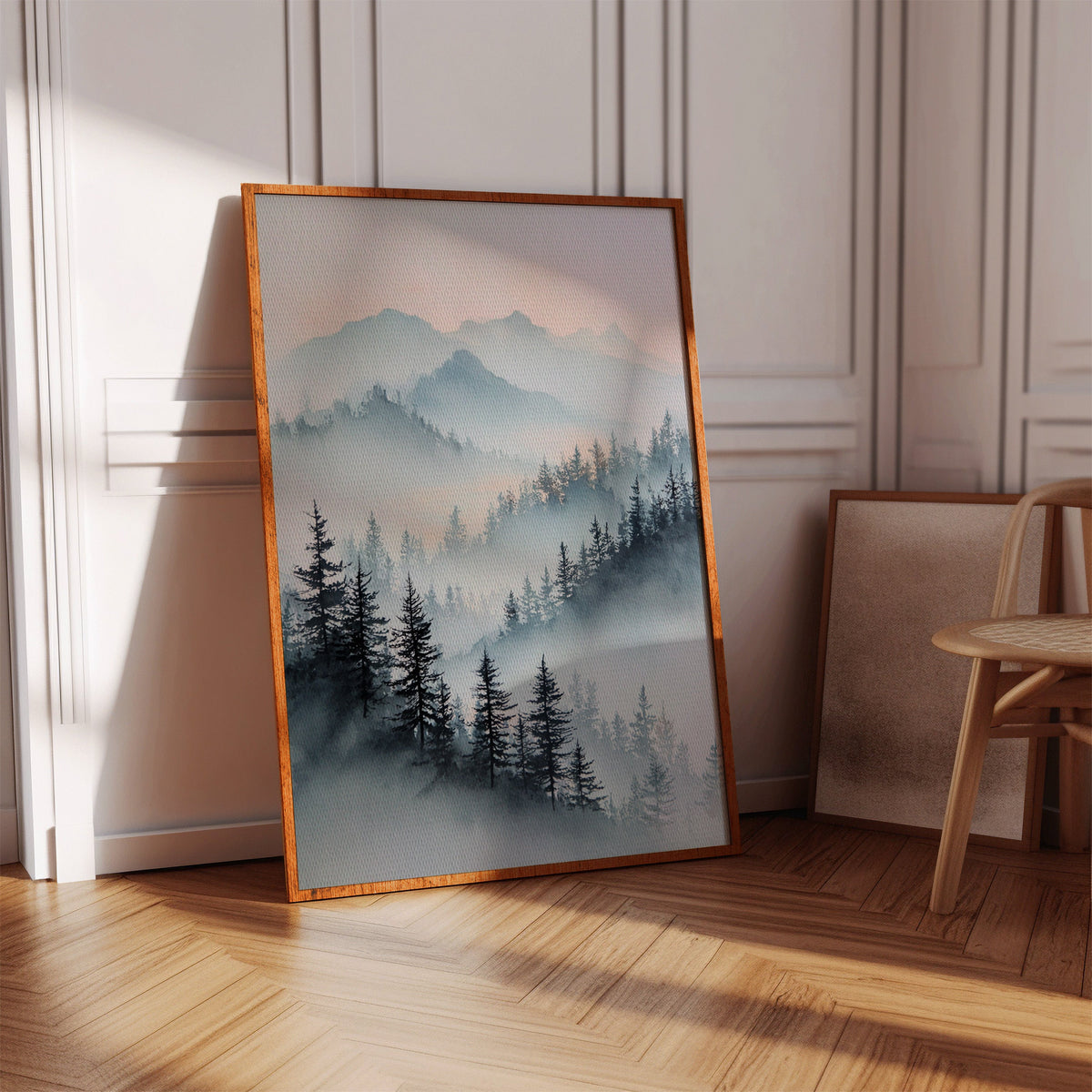 Veil Of Mist In ThePines