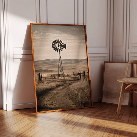 Windmill's Silent Vigil