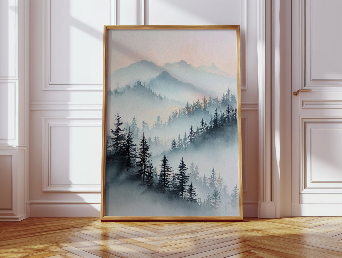 Veil Of Mist In ThePines