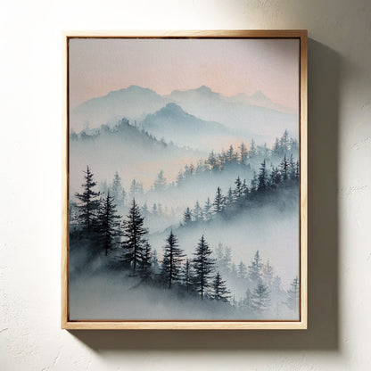Veil Of Mist In ThePines