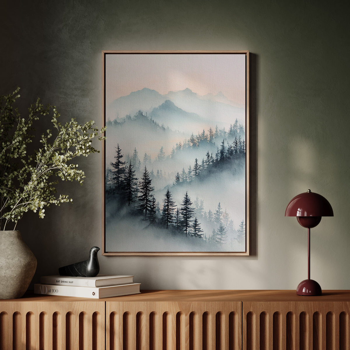 Veil Of Mist In ThePines