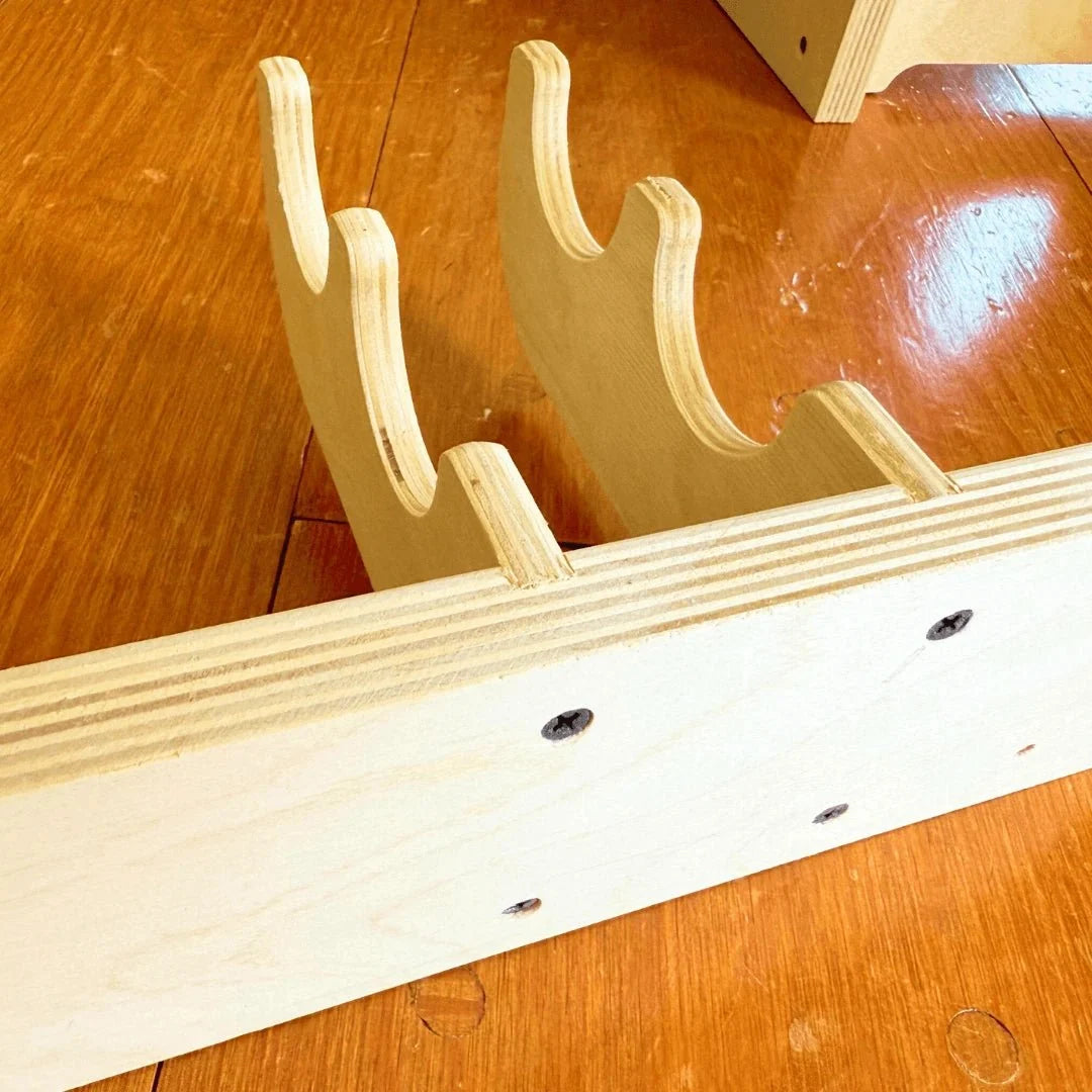 Heavy-Duty Garage Tool Hook Rack