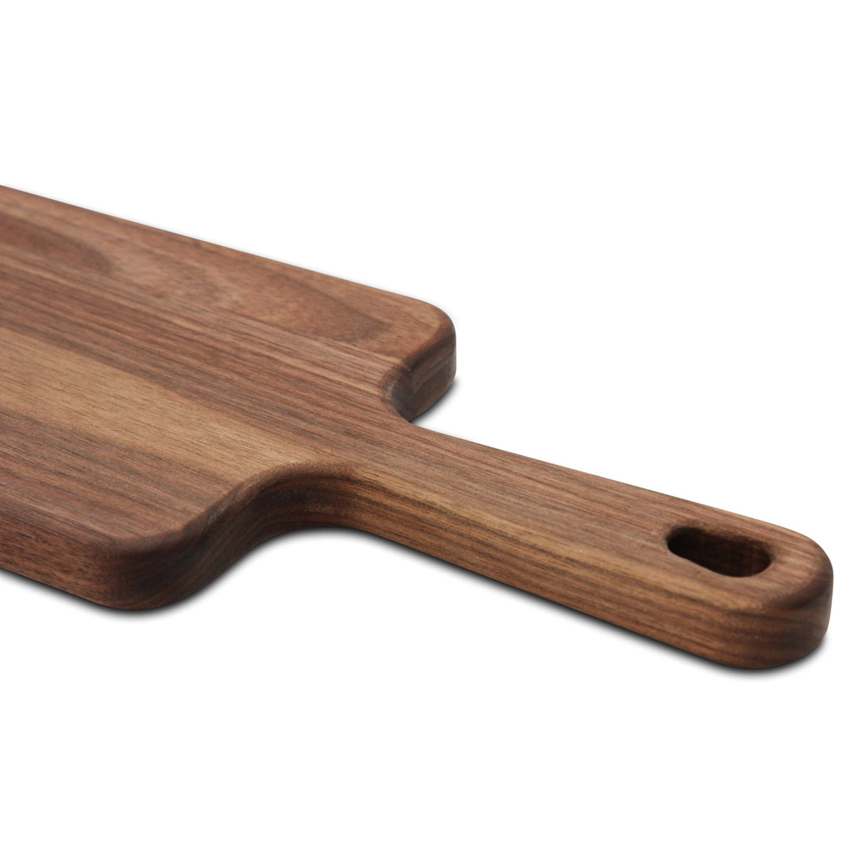 Walnut Paddle Cutting Board With Handle