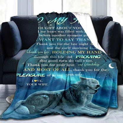 SPECIAL BLANKET FOR HUSBAND