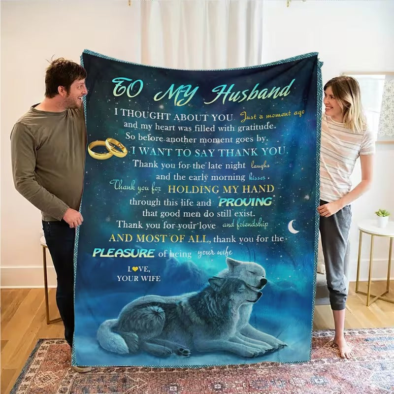 SPECIAL BLANKET FOR HUSBAND