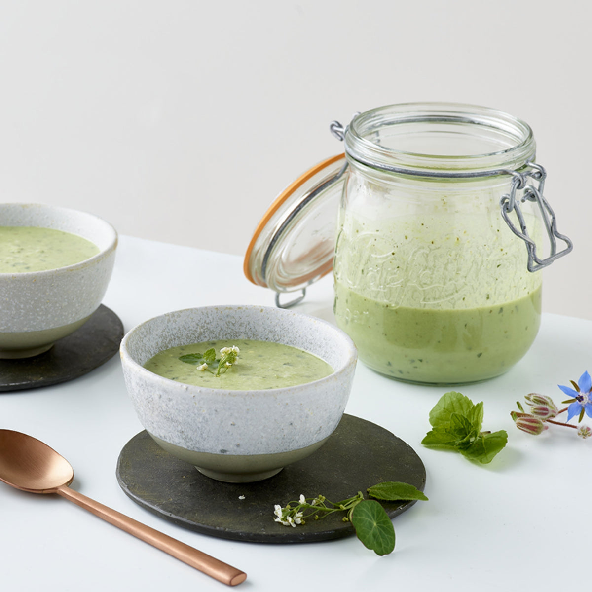 Glass Jars With Stainless Wire-Bail Clamp Lid