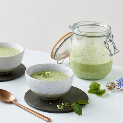 Glass Jars With Stainless Wire-Bail Clamp Lid