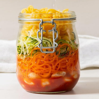 Glass Jars With Stainless Wire-Bail Clamp Lid