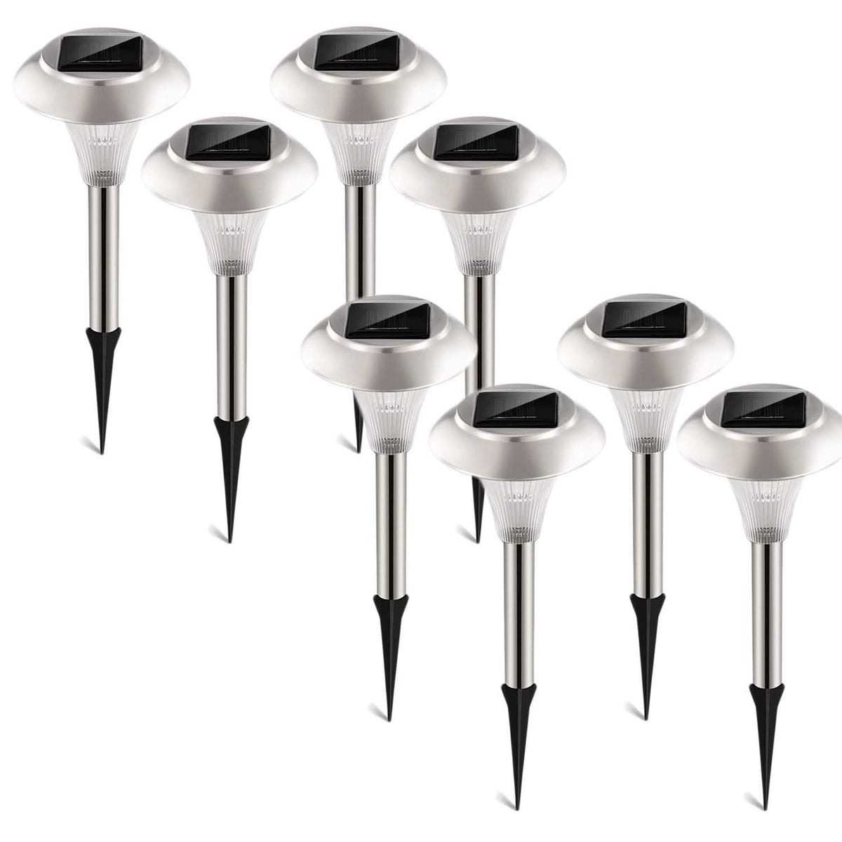 Assorted Color Landscape Solar Lamps