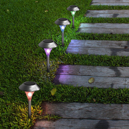 Assorted Color Landscape Solar Lamps