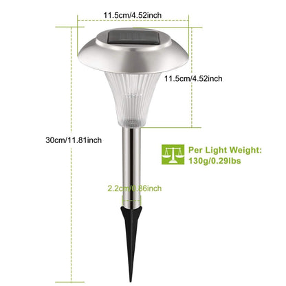 Assorted Color Landscape Solar Lamps