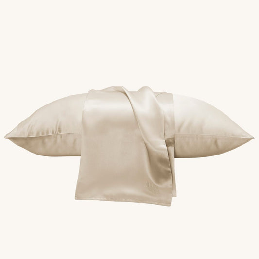 Mulberry Silk Pillowcase With Embroidery