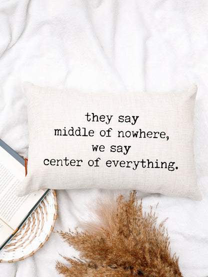 Center of Everything Pillow