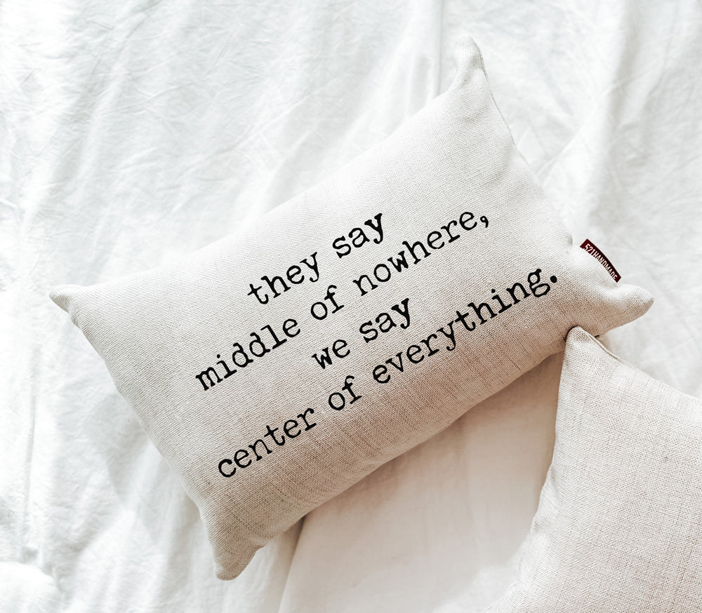 Center of Everything Pillow