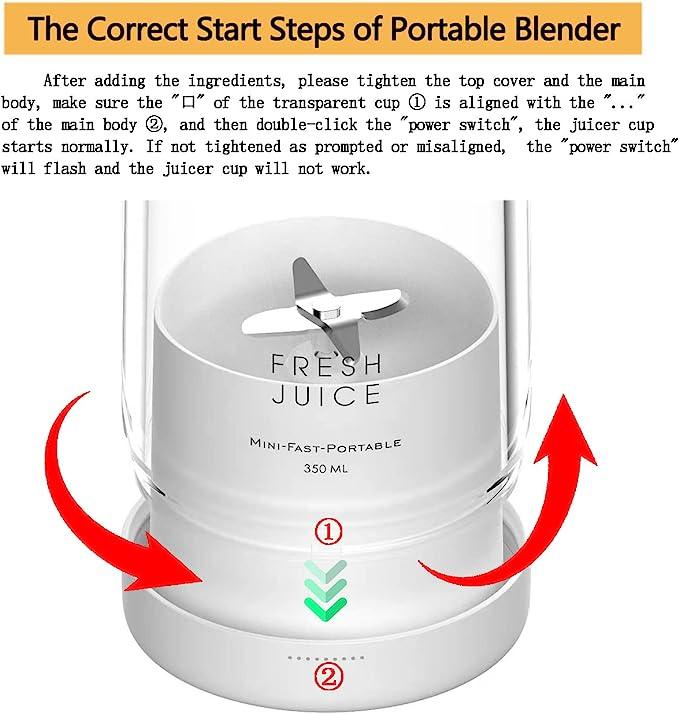 Portable Blender Juicer