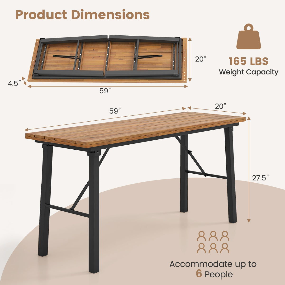 Outdoor Dining Table And Benches