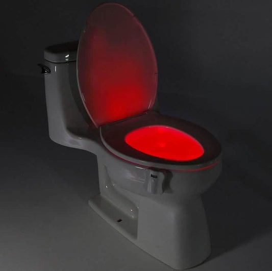 8-Color Bathroom Toilet Light