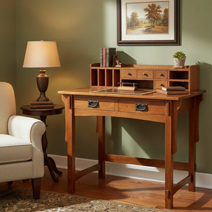 Library Table With Removable Organizer