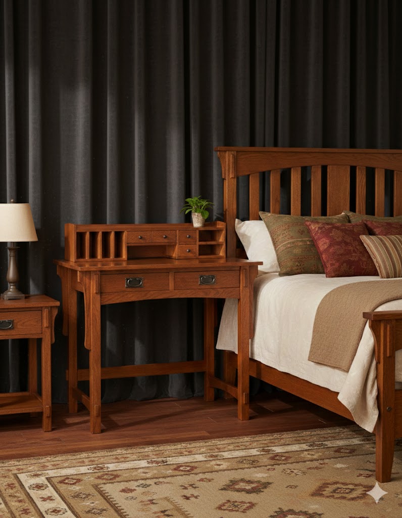 Library Table With Removable Organizer