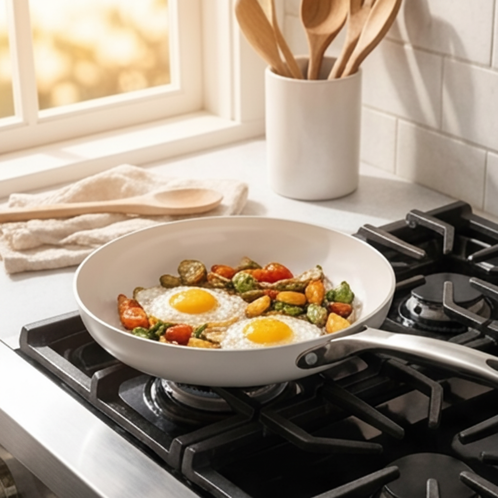 Ceramic Cookware Nonstick 8-Piece Set