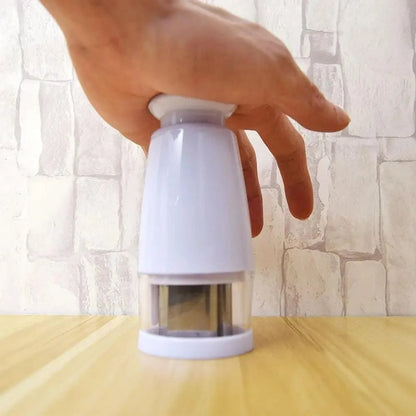 White Kitchen Slicer Food Chopper Cutter