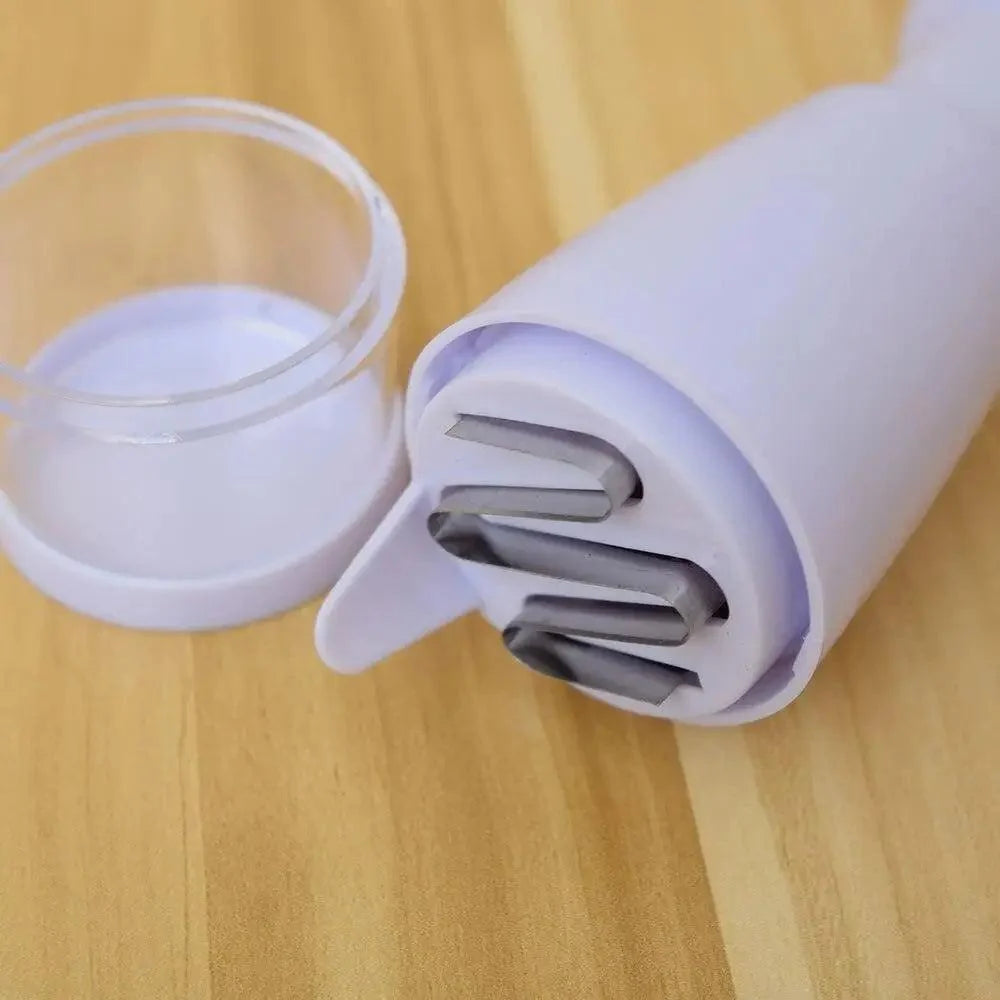 White Kitchen Slicer Food Chopper Cutter